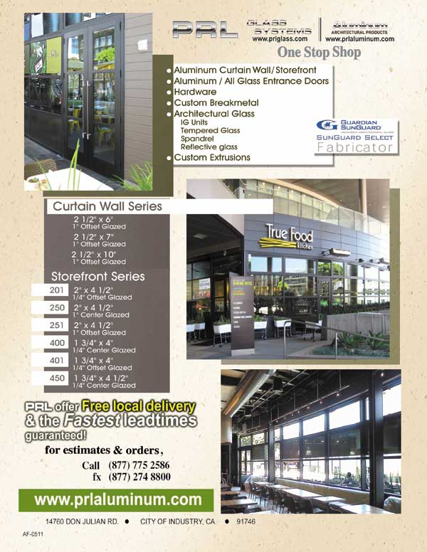 PRL Glass Curtain Wall Systems