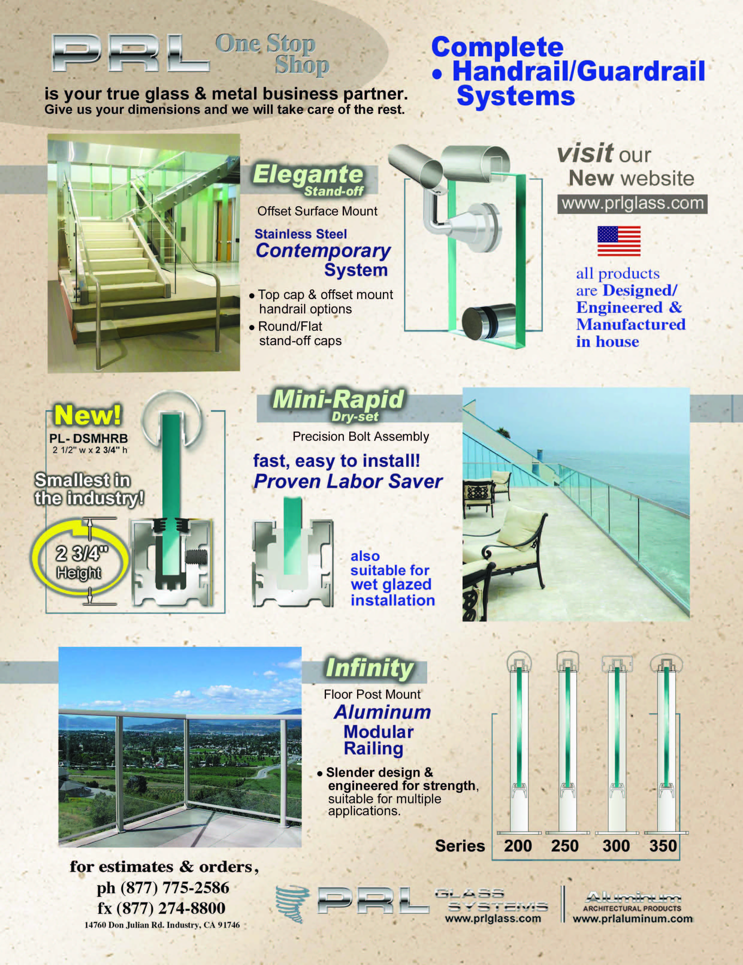 Complete Handrail and Guardrail Manufacturing