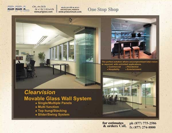 Clear Glass  PRL Glass Systems Inc