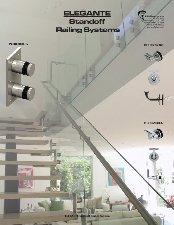 Complete Frameless Glass Standoff Railing Systems