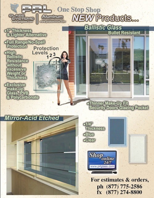 California Manufacturer of Security Glass, Bullet Resistant Laminates and Ballistic Glass