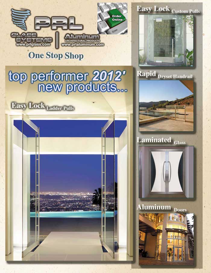 2012 glazing products