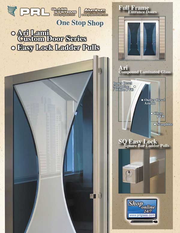 Ari Compound Custom Laminated Glass Doors