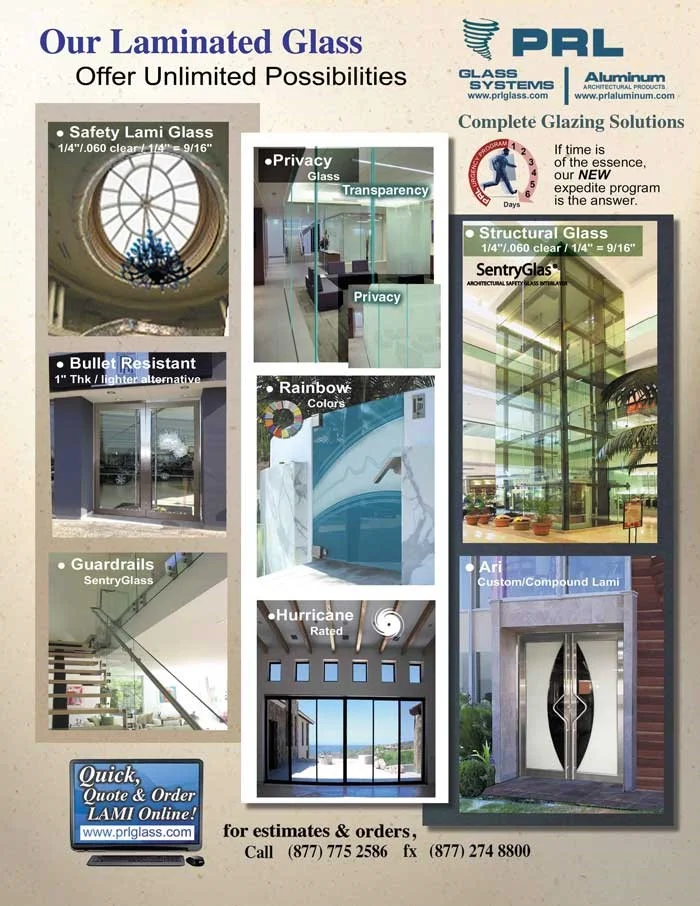 Laminated Glass End Less Possibilities