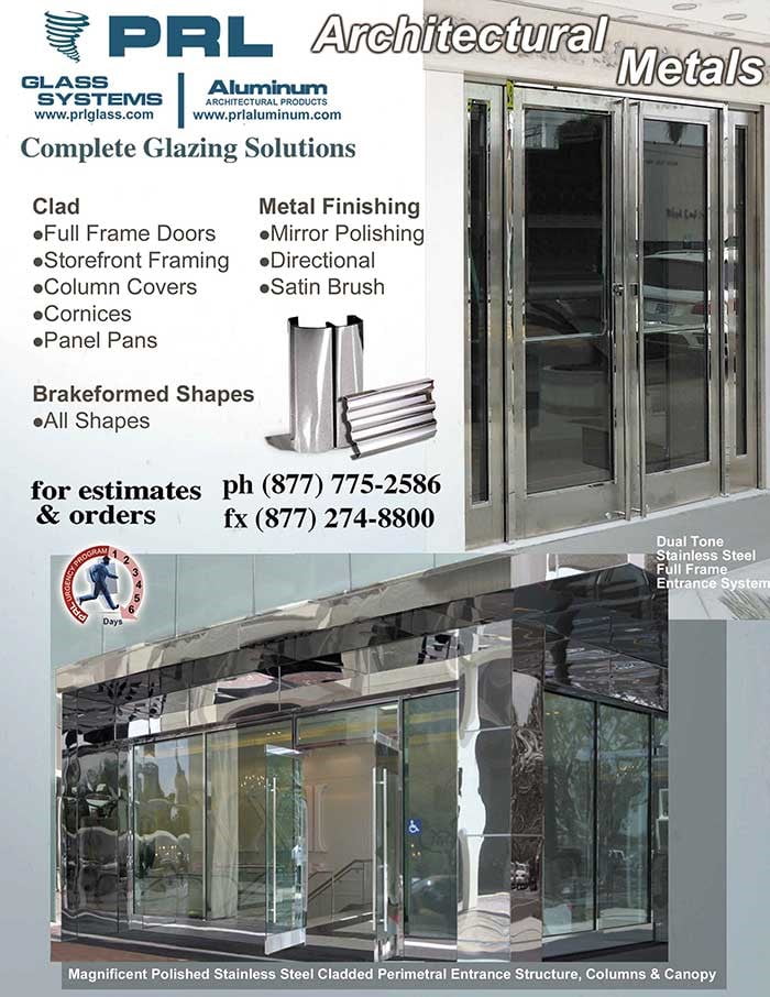 architectural glass and metal products