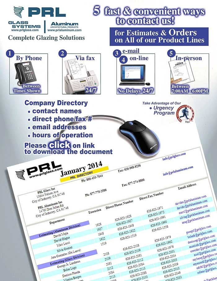 PRL Company Directory 2014