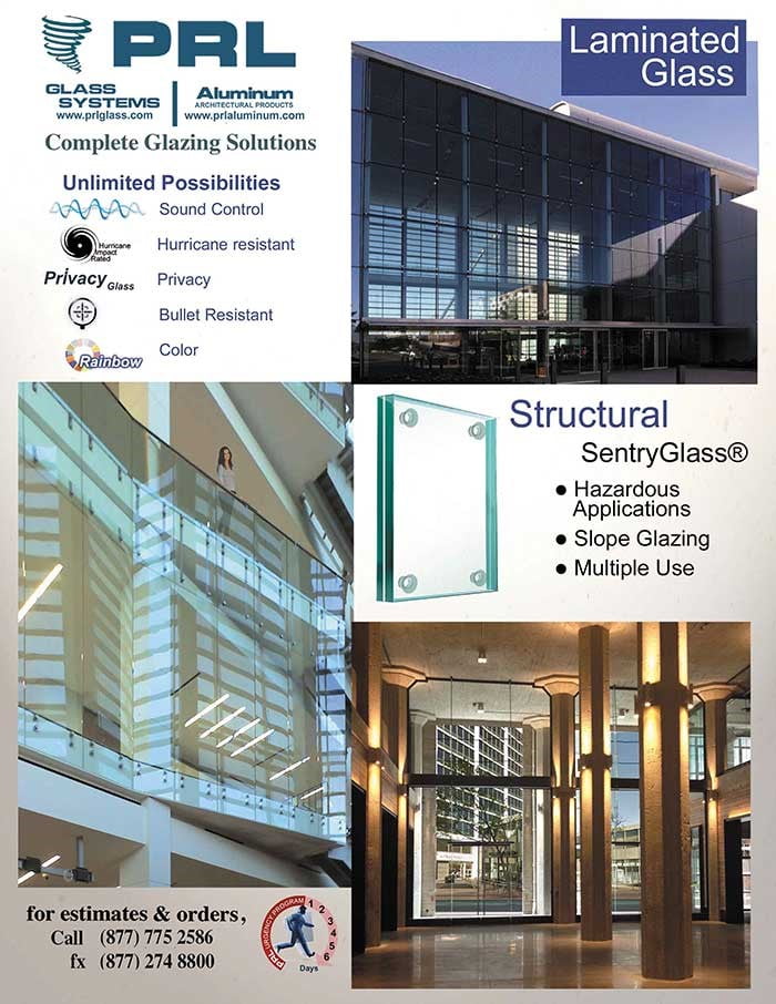 Laminated SentryGlas A More Structural Glass Interlayer