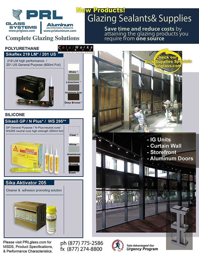 Glazing Sealants and Supplies