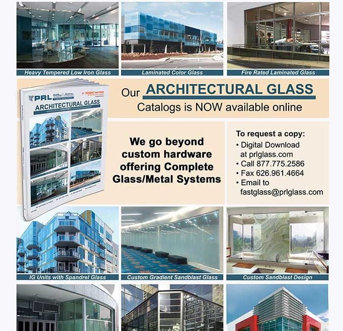 Don’t Miss Out on PRL’s New 2018 Architectural Glass Catalog! Download Yours Now!