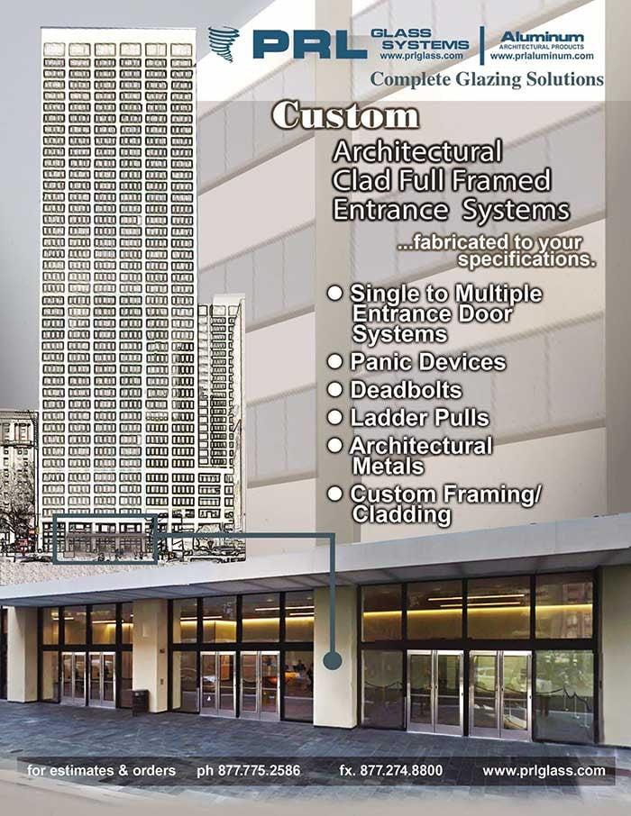 Clad Full Framed Entrance Door Systems