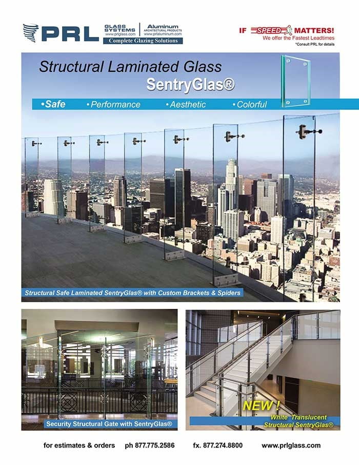 New white translucent structural SentryGlas®