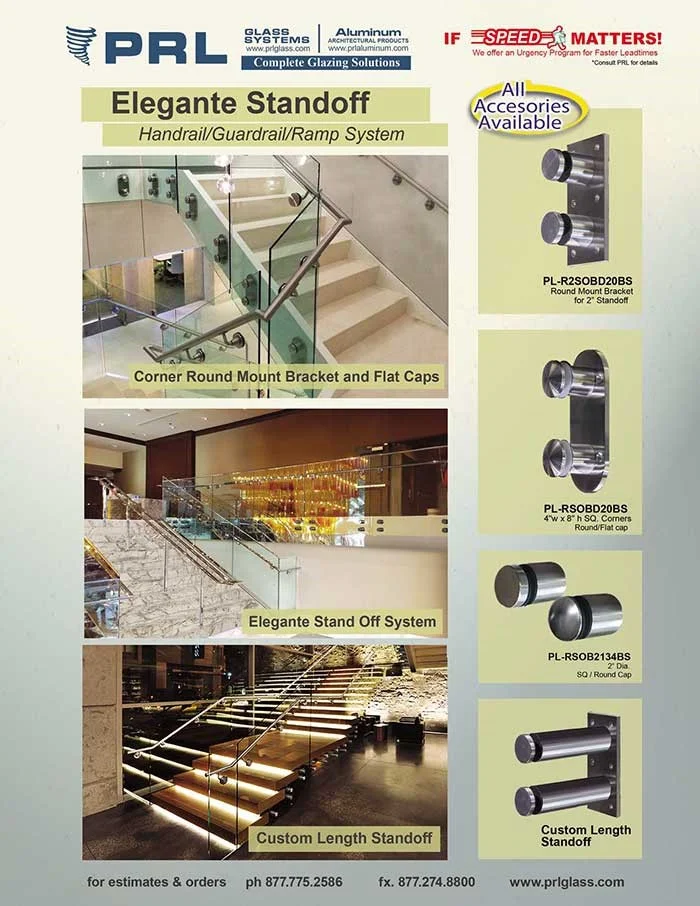 PRL Elegante Standoff Handrail System