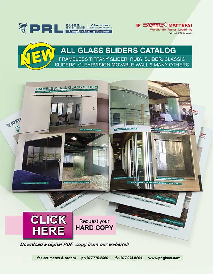 all-glass slider catalog