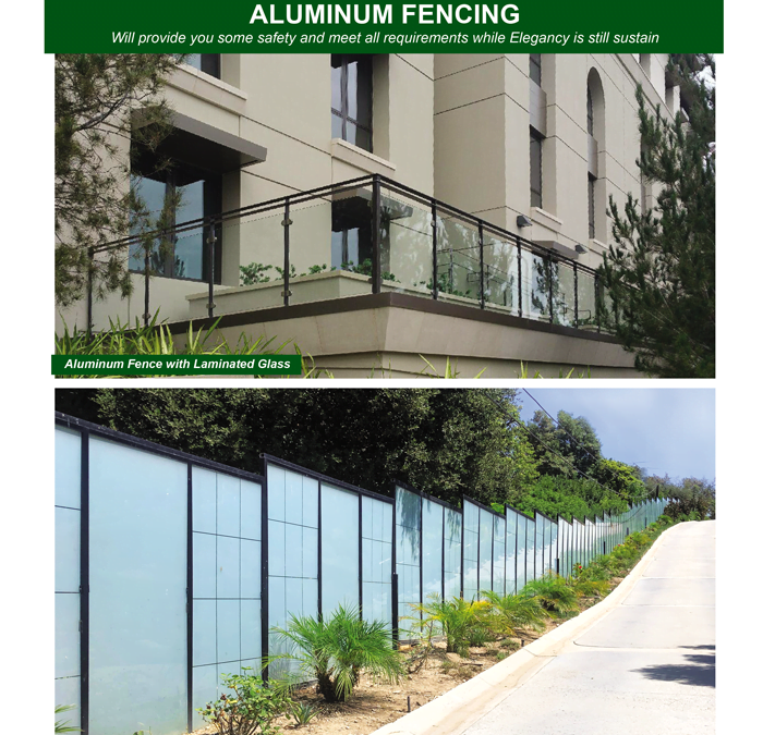 Buy Aluminum Frame Glass Fencing at PRL Get Endless Customizations & Uses!