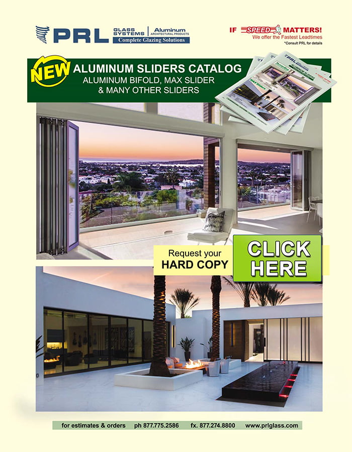 NEW Aluminum Slider Catalog, request your catalog now!