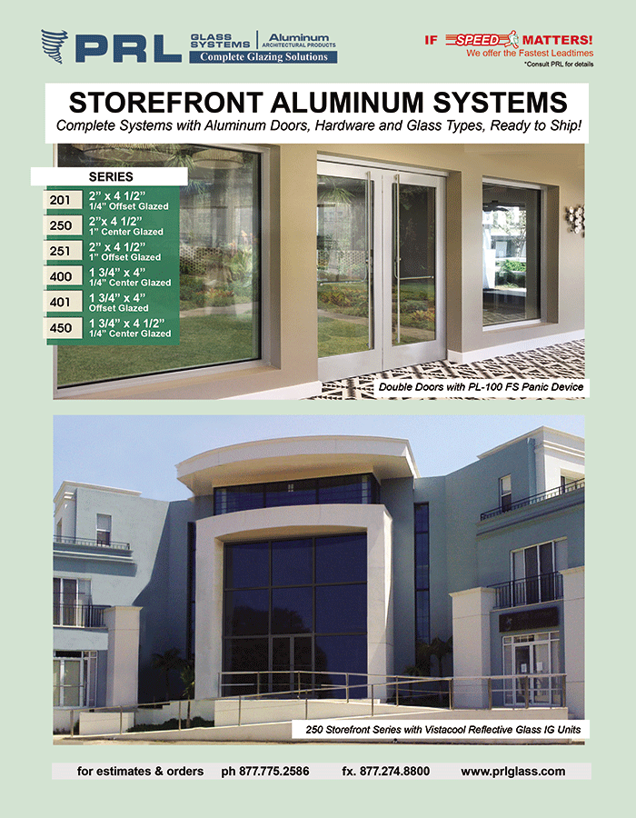 Aluminum Storefronts. Envision the Possibilities!