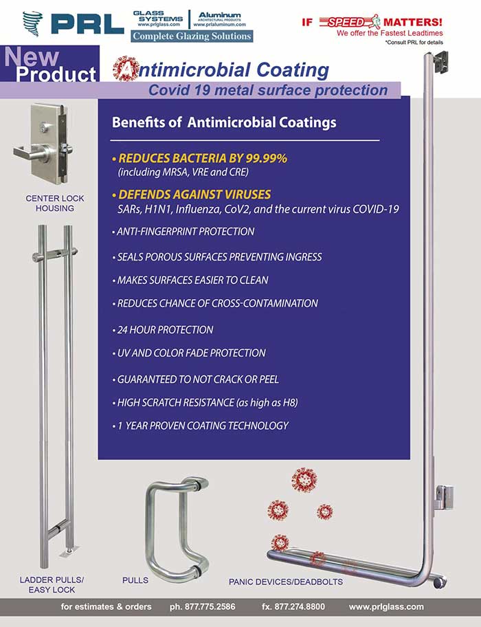 Protect Metal Surfaces under constant contact with Our New Antimicrobial Coating.