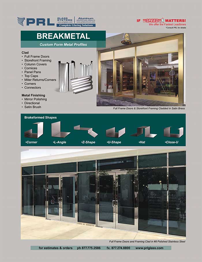 Architectural Break Metal Products. We’re Your One-Stop-Shop!