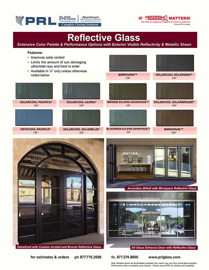 Experience the Beauty & Benefits of PRL’s Architectural Reflective Glass