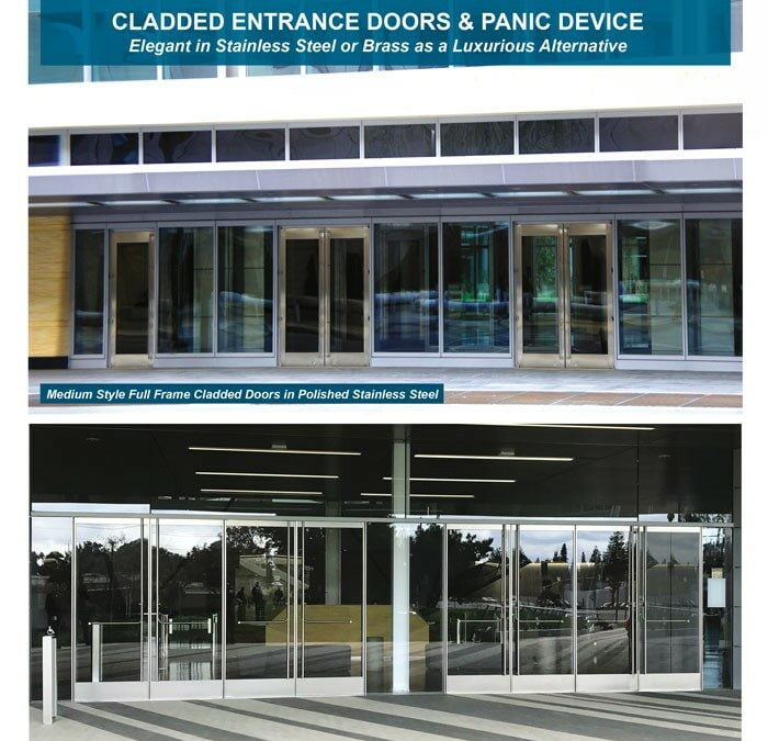 Cladded Entrance Door & Panic Device | How Many Stiles & Devices? Find Out!