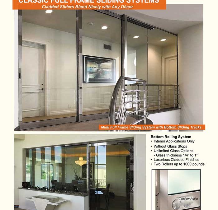 Make Your Interior Sliders Count. Count on PRL’s Classic Full Framed Sliding Doors