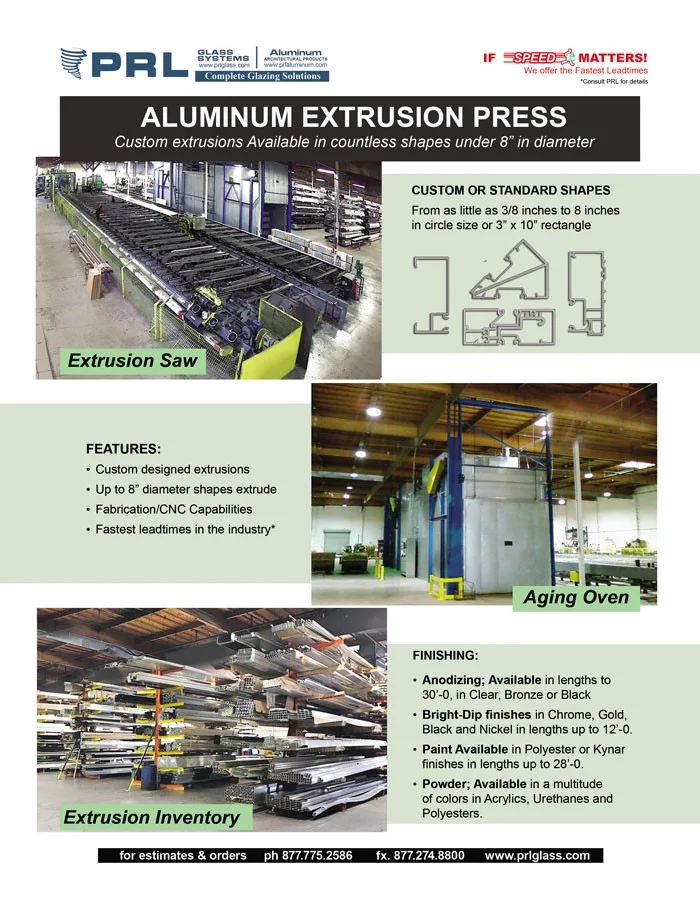 Custom Aluminum Extrusions. Quick Turnaround, High Quality One-Stop Shop