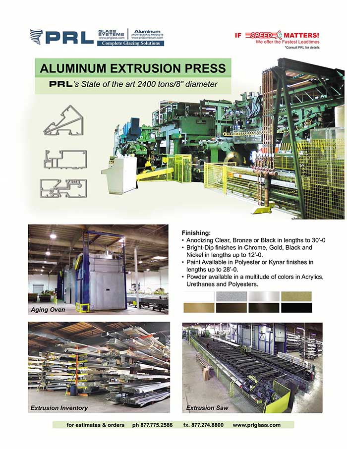 Think of PRL for your Custom Aluminum Extrusions Needs!