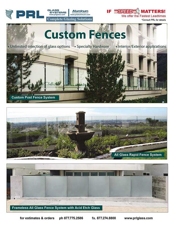 Glass and Metal Custom Fencing