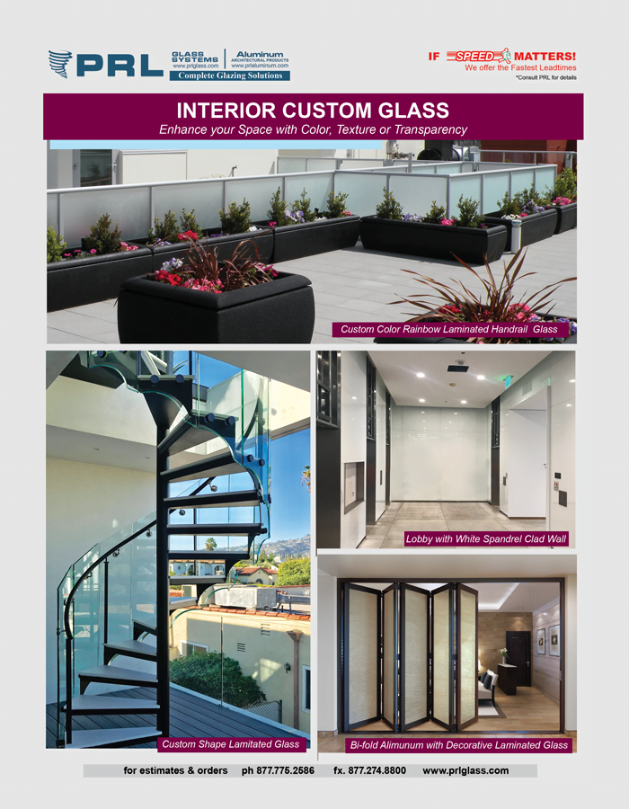 Custom Interior Glass. First-Rate Capabilities = First-Rate Products!