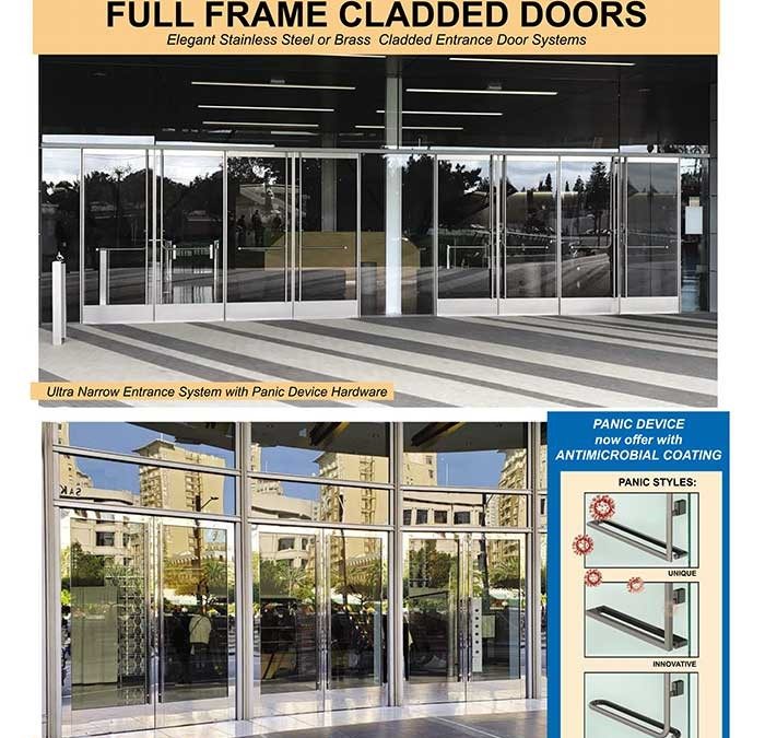 Shop Full Framed Aluminum Entrance Doors at PRL Glass & Aluminum
