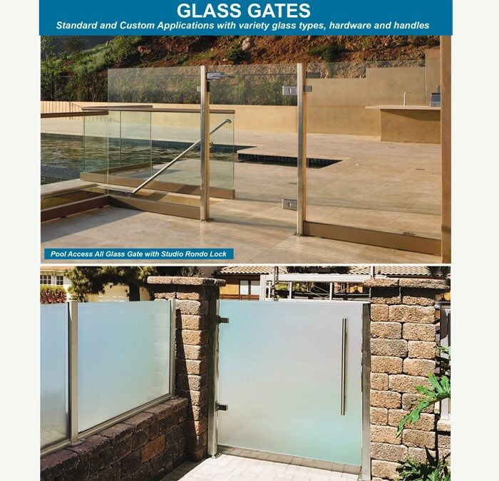Frameless Glass Gates. Get Stylish Outdoor Walls with Shoe Base, Posts or Rails!