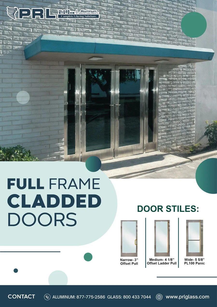 Full Framed Cladded Entry Doors