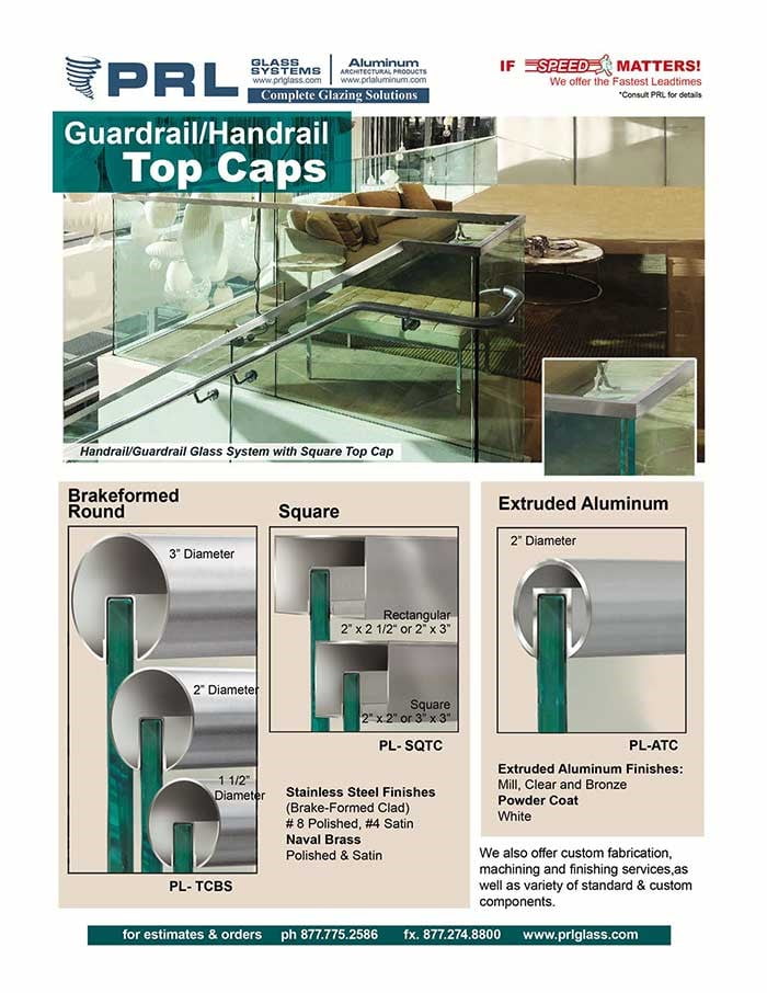 Guardrail and Handrail Components – Top Caps