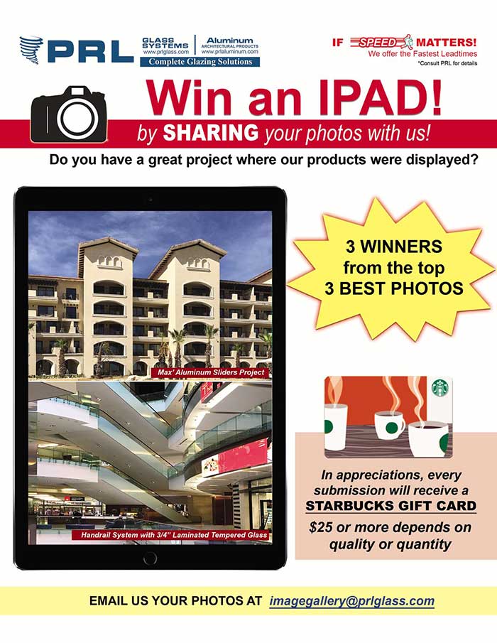 3 iPads giveaway. Share your project photos with us and enter for a chance to win an IPad. Is that easy!