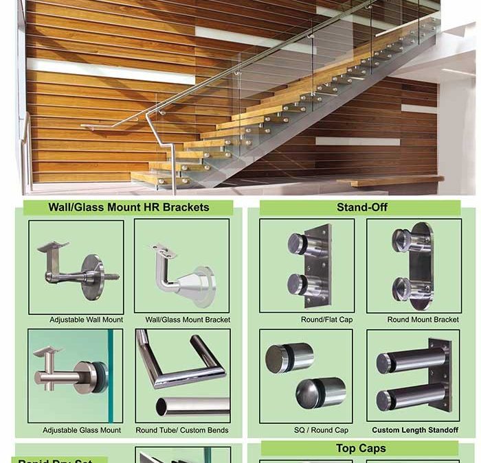 Make Your Handrail & Guardrail Components Count