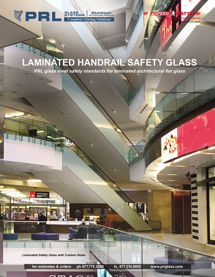 Glass Handrail & Guardrail Glass Panels