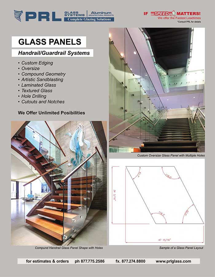 Handrail and Guardrail Glass. Endless Selection for Railing Systems.