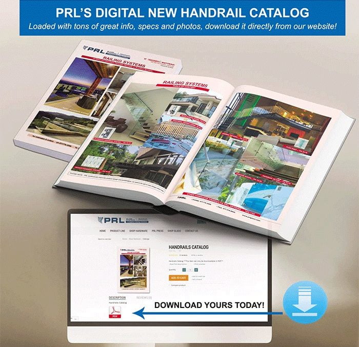 PRL’s New Digital Handrail Catalog. Systems, Components, Gates & More!