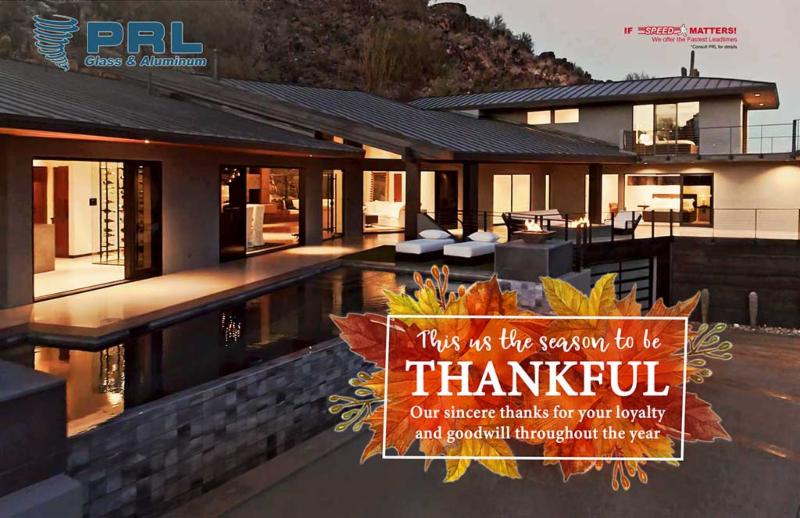 Happy Thanksgiving from PRL