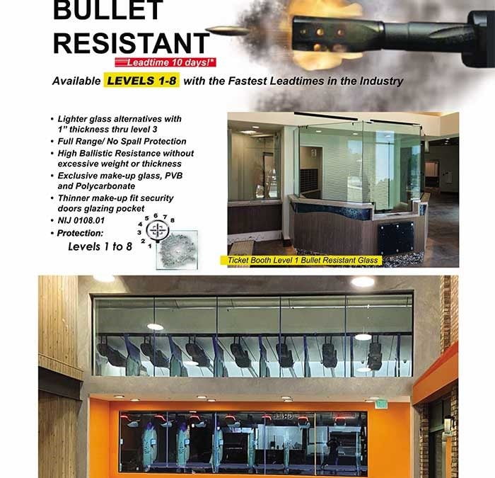 Buy Laminated Bullet Resistant Glass at PRL. Sizes, Colors & Types Galore!
