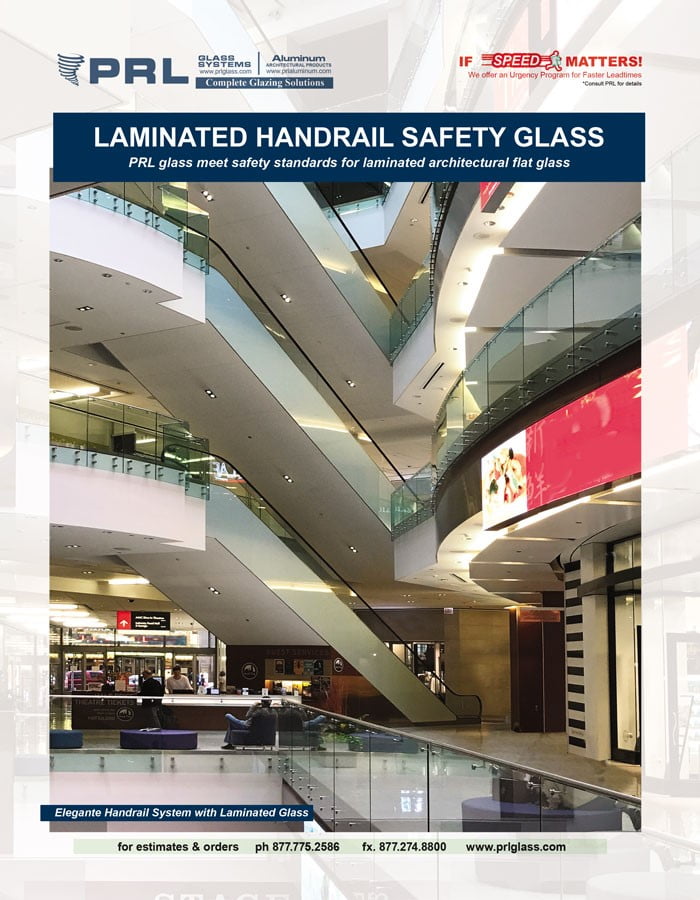Laminated Handrail Safety Glass