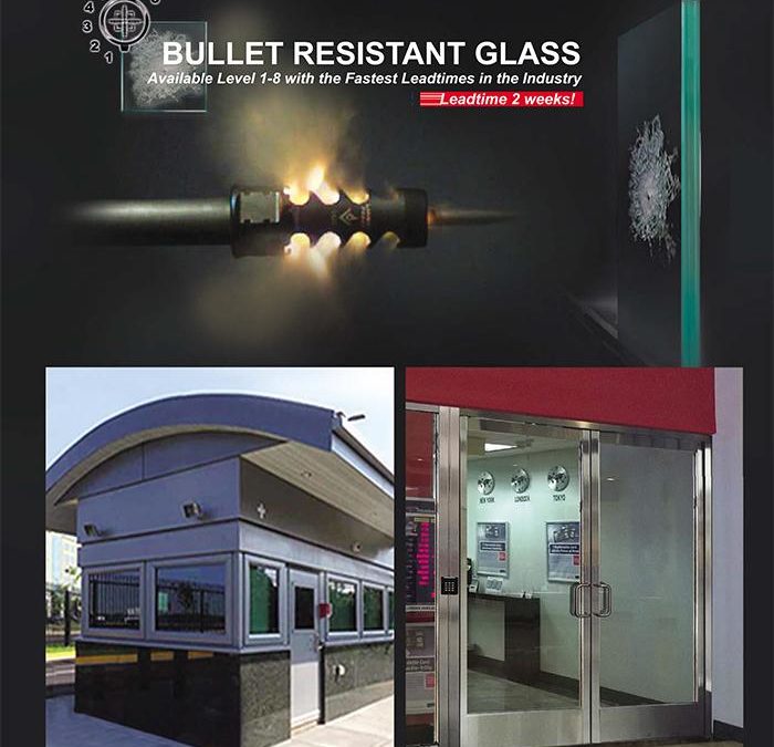 Laminated Security Glass | Bullet Resistant Glass up to Level 8 Ammunitions