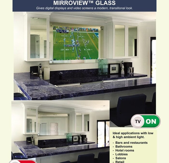 MIRROVIEW™ GLASS TV Screens Hide TV in Style. Get In on The Benefits at PRL