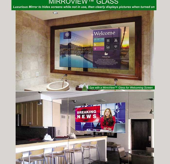 Get MirroView™ Glass at PRL. Turn TV Screens into Stylish Mirrors! See How It Works!