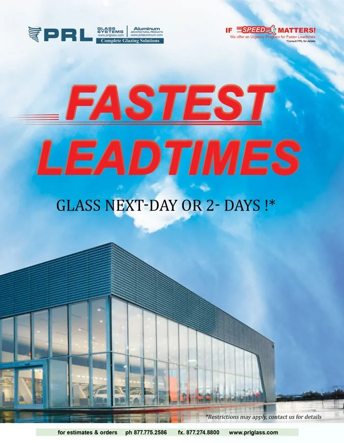 Our delivery times just got even faster! Next Day Glass.