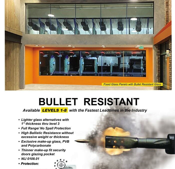 Order Bullet Resistant Glass at PRL, Get Superior Defense for Your Clients!