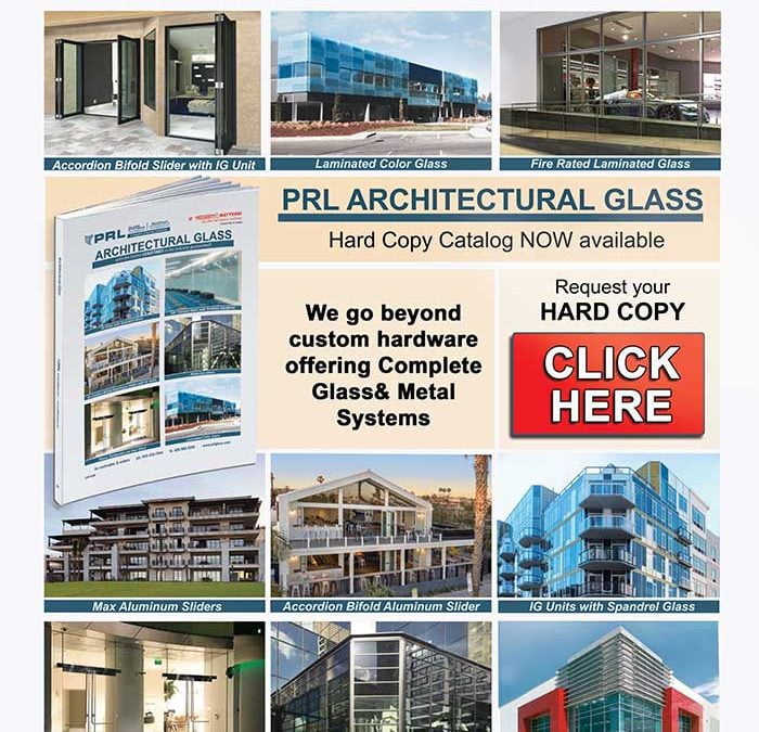 PRL’s New 2018 Architectural Glass Catalog. Request Your Hard Copy Now While Supplies Last!