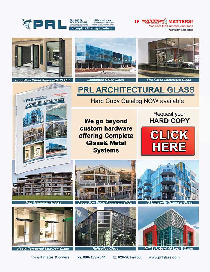 PRL’s New 2018 Architectural Glass Catalog. Request Your Hard Copy Now While Supplies Last!
