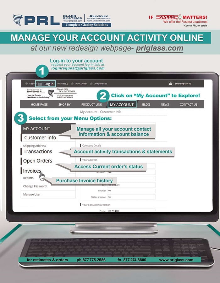 Managing your account online is now easier!