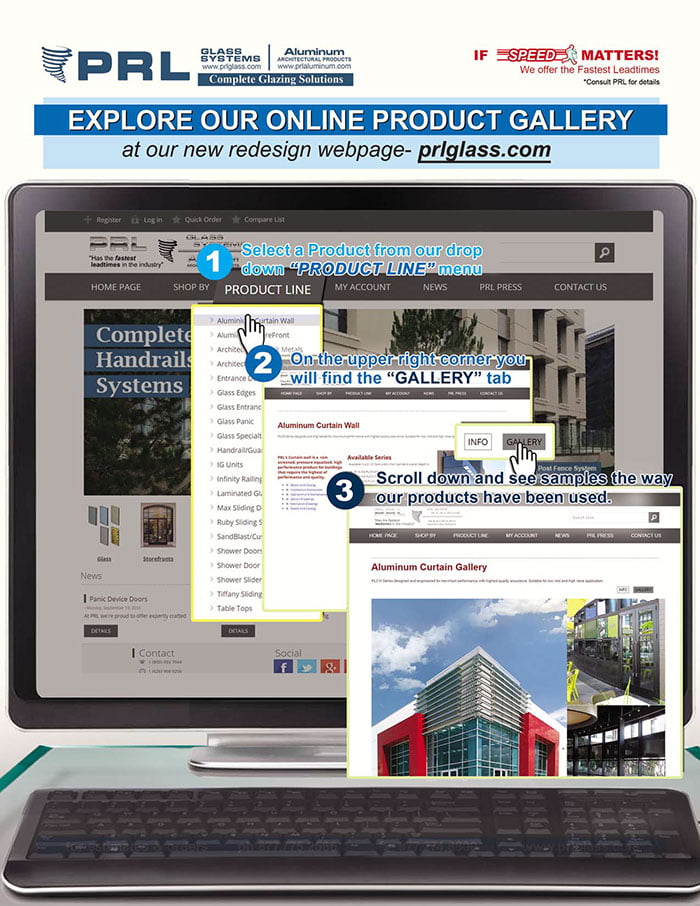 PRL’s Product Galleries